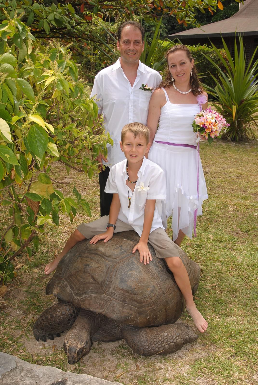 Photo Mariage aux Seychelles de Delphine & Cyril